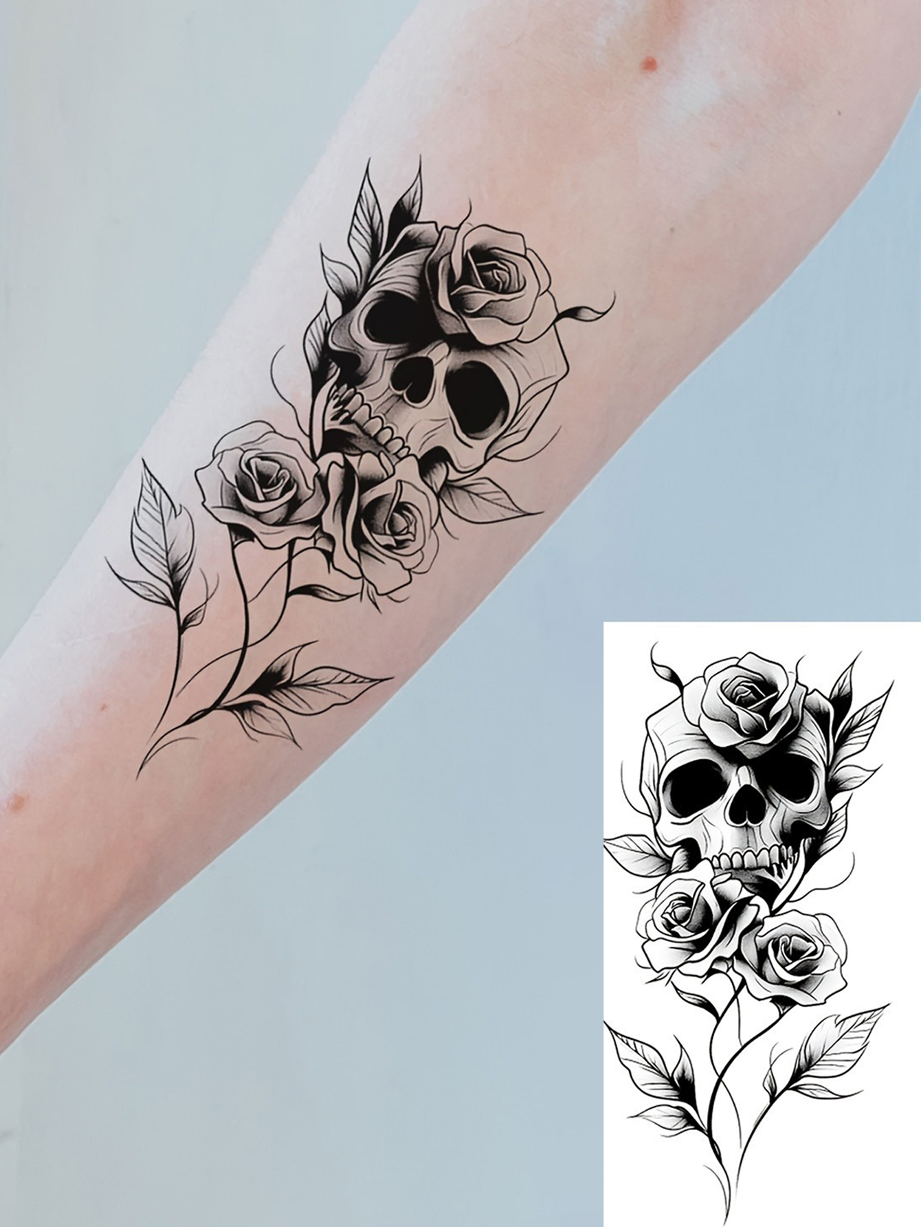 Mixed Style Temporary Tattoo Stickers